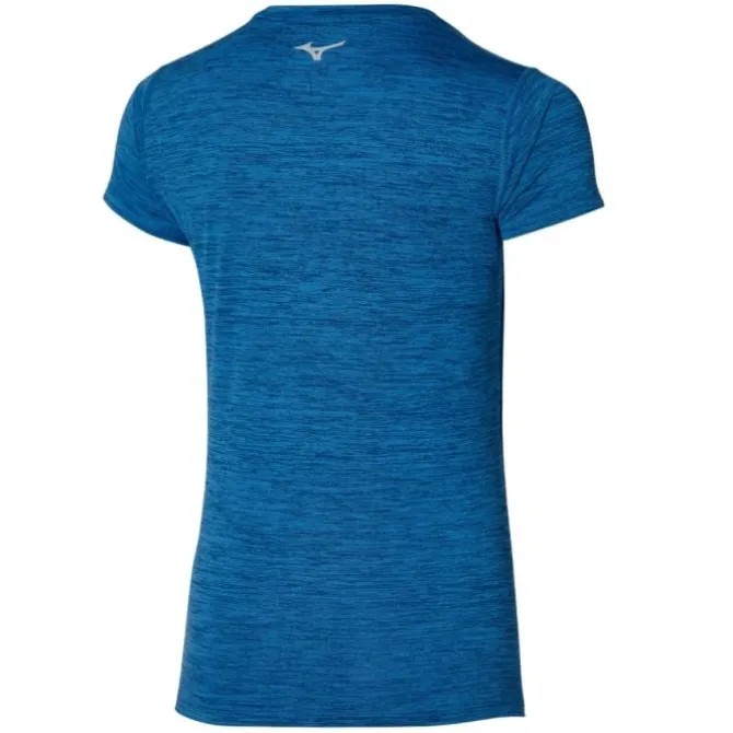 Mizuno Laufshirts>Impulse Core SS Tee Blau