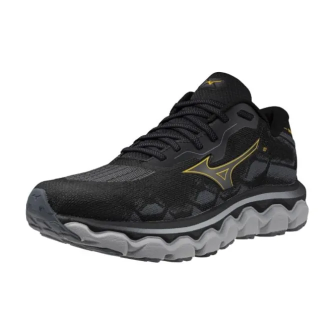 Mizuno Laufschuhe Mit Pronationsstütze | Allround Laufschuhe>Wave Horizon 7 Schwarz