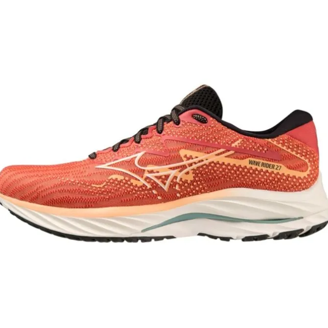 Mizuno Neutrale Laufschuhe | Allround Laufschuhe>Wave Rider 27 Rot