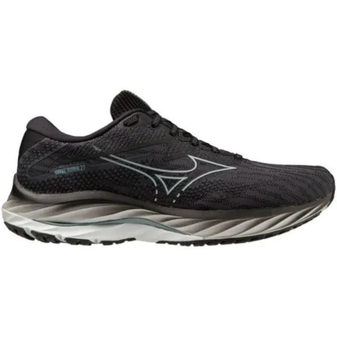 Mizuno Laufschuhe Für Breite Füße | Neutrale Laufschuhe>Wave Rider 27 Wide Schwarz