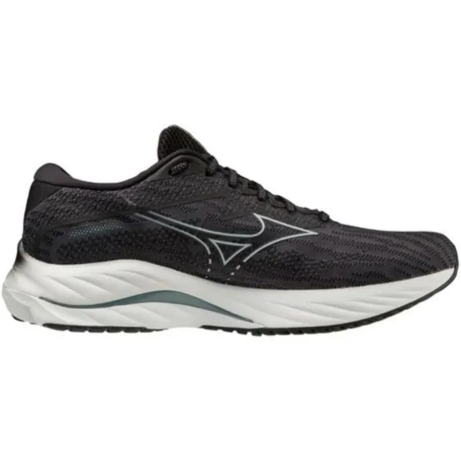 Mizuno Laufschuhe Für Breite Füße | Neutrale Laufschuhe>Wave Rider 27 Wide Schwarz