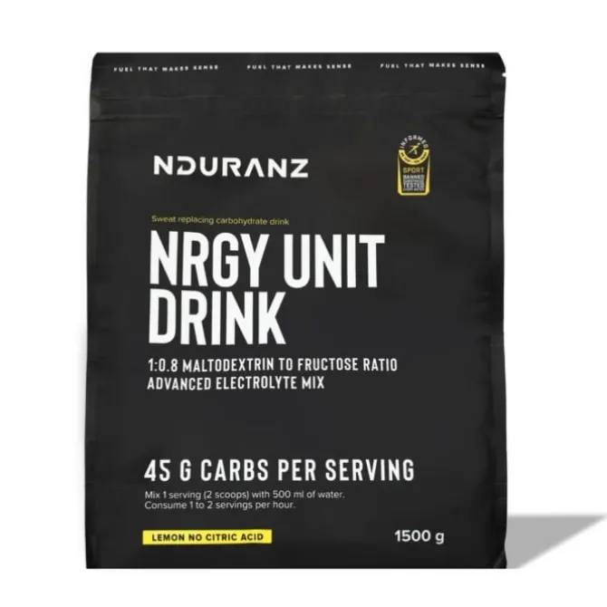 Nduranz Sportnahrung>Nrgy Unit Drink - 1500 g (No Citric) Weiß