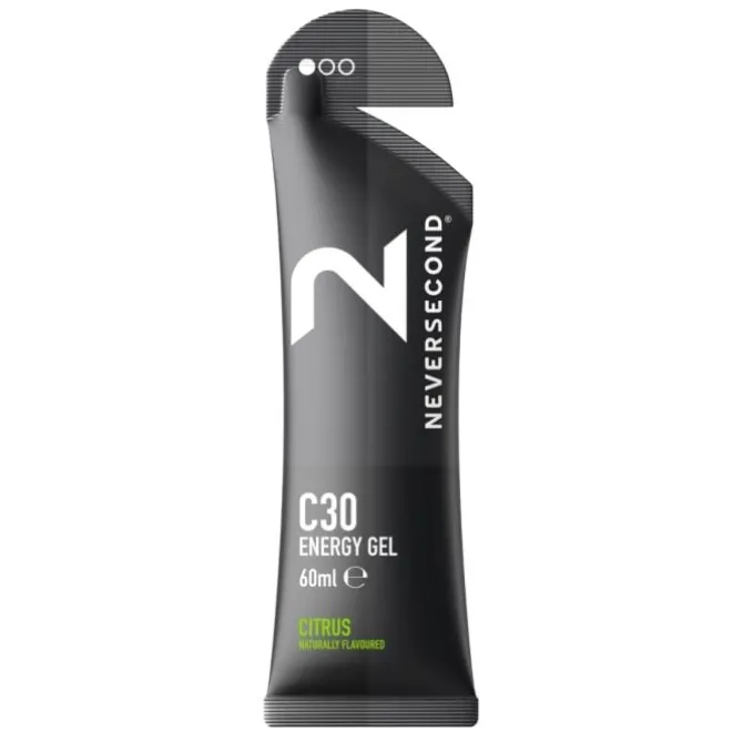 NeverSecond Sportnahrung>C30 Energy Gel Citrus - 12 Servings Schwarz