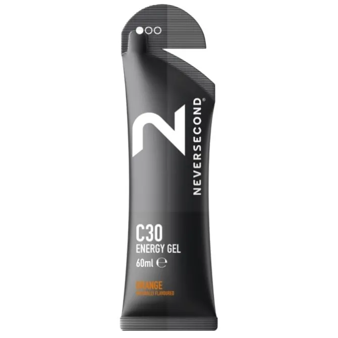 NeverSecond Sportnahrung>C30 Energy Gel Orange- 12 Servings Schwarz