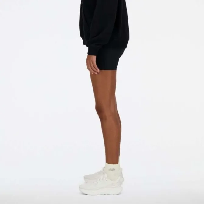 New Balance Laufshorts>Athletics 6 Inch Fitted High Rise Pkt Short Schwarz
