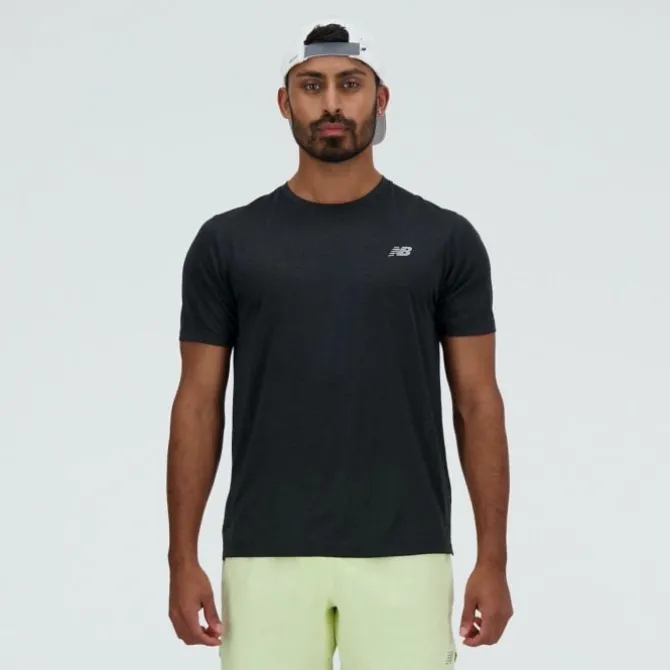 New Balance Laufshirts>Athletics Run T-shirt Schwarz