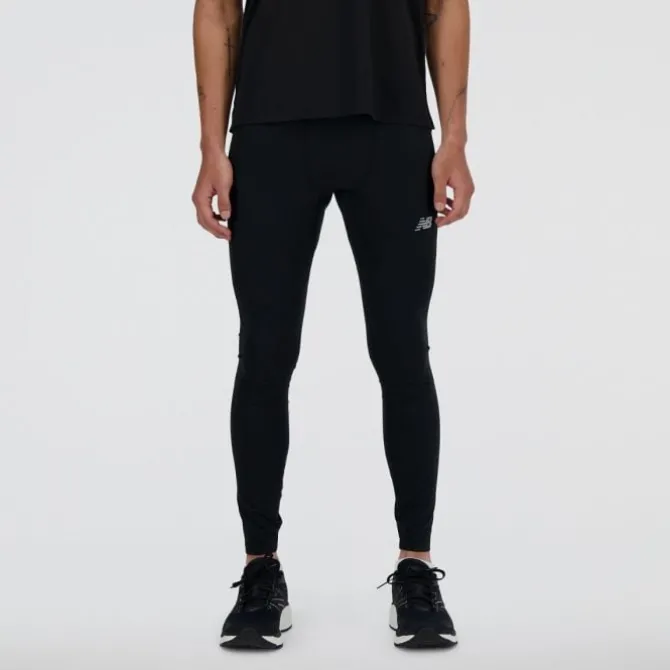 New Balance Laufhosen>Athletics Sleek Run Tight Schwarz