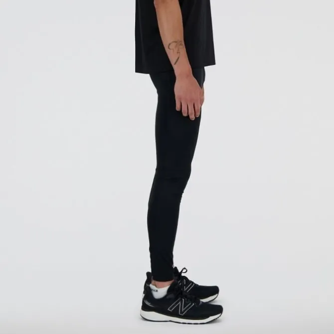 New Balance Laufhosen>Athletics Sleek Run Tight Schwarz