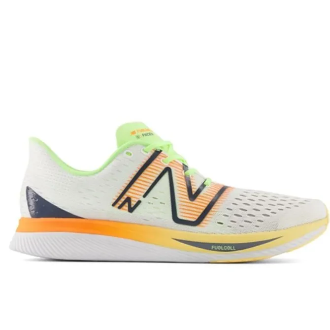 New Balance Neutrale Laufschuhe | Carbon Laufschuhe>FuelCell SuperComp Pacer Weiß