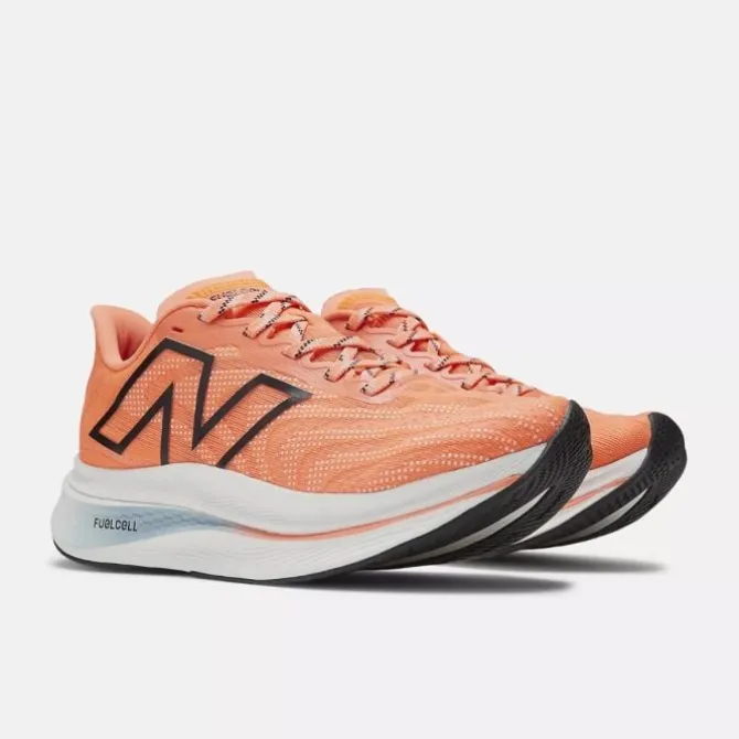 New Balance Neutrale Laufschuhe | Carbon Laufschuhe>FuelCell SuperComp Trainer V2 Orange