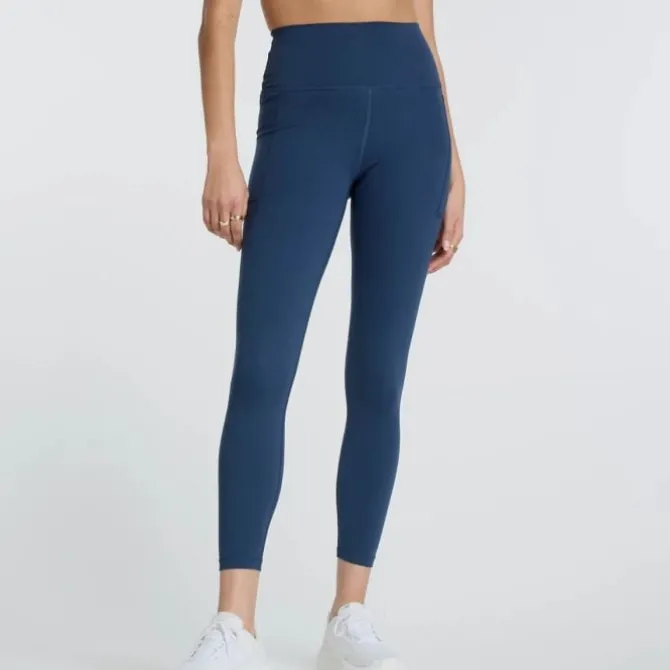 New Balance Laufhosen>NB Harmony Pocket High Rise Legging 25" Blau