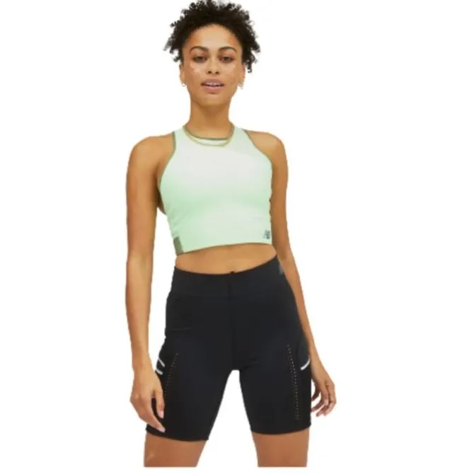 New Balance Sport-bhs>Q Speed Bra Top Grün