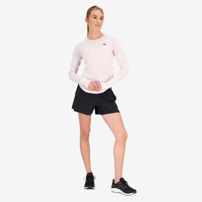 New Balance Laufshirts>Q Speed Jacquard Long Sleeve Violett