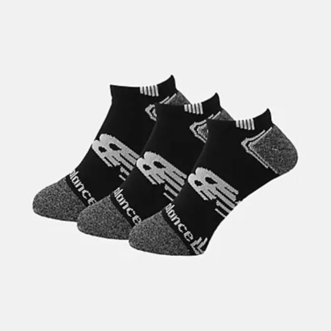 New Balance Socken & Strümpfe | Laufsocken>Run No Show Sock 3-Pack Schwarz