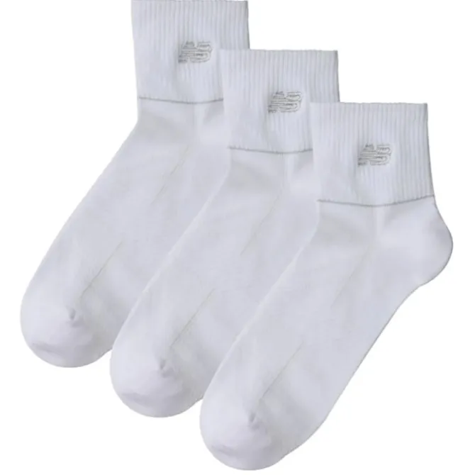 New Balance Socken & Strümpfe | Laufsocken>Running Repreve Ankle Socks - 3 Pack Weiß