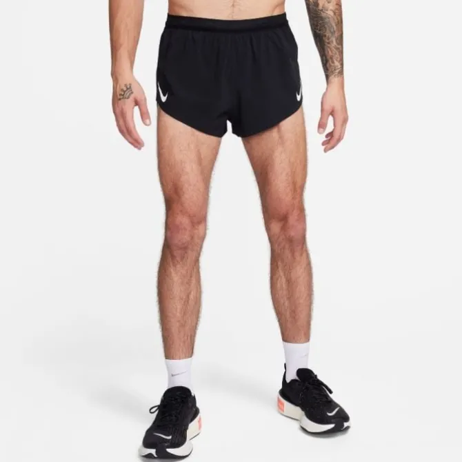 Nike Laufshorts>Dri-FIT Advanced Aeroswift 2in Brief-Lined Shorts Schwarz