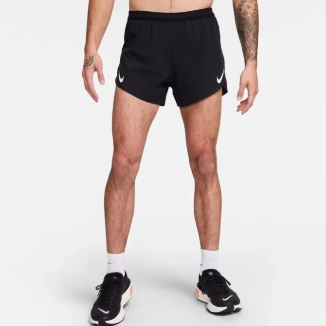 Nike Laufshorts>Dri-FIT Advanced Aeroswift 4in Brief-Lined Shorts Schwarz