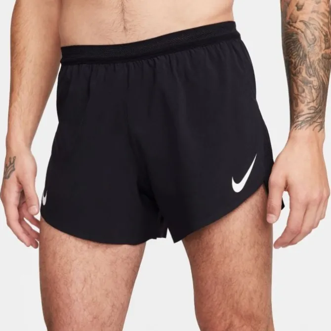 Nike Laufshorts>Dri-FIT Advanced Aeroswift 4in Brief-Lined Shorts Schwarz