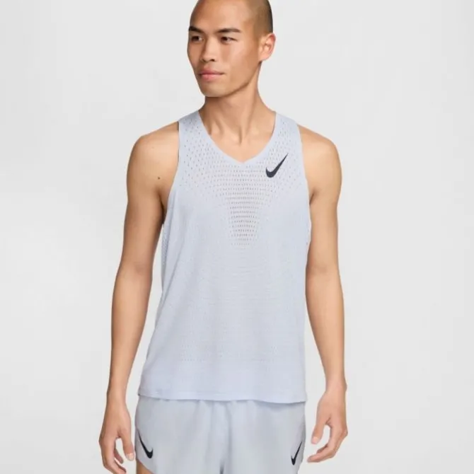 Nike Laufshirts>Dri-FIT Advanced Aeroswift Singlet Blau