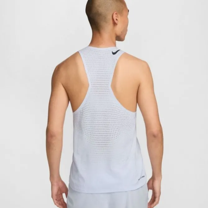 Nike Laufshirts>Dri-FIT Advanced Aeroswift Singlet Blau