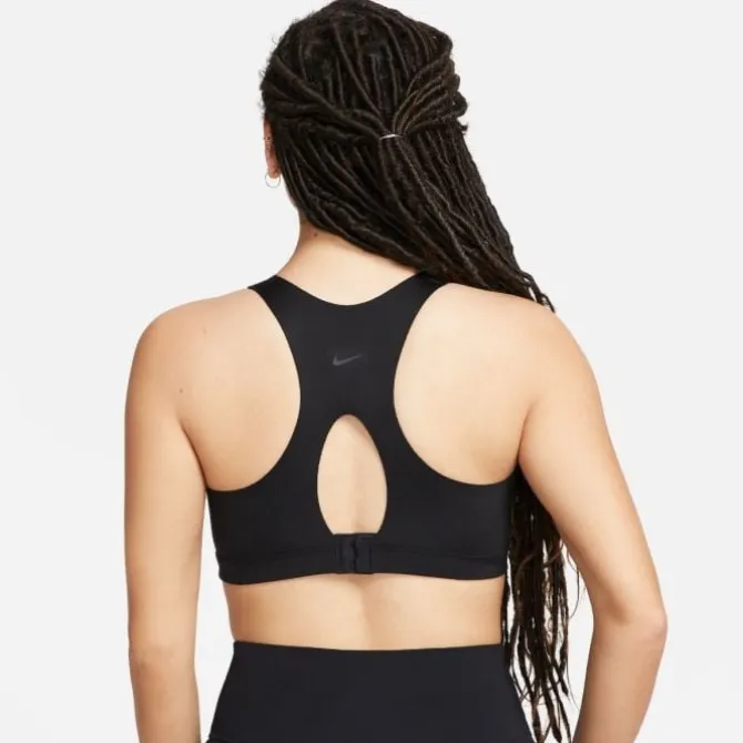 Nike Sport-bhs>Dri-Fit Alpha Zip-Front Bra Schwarz