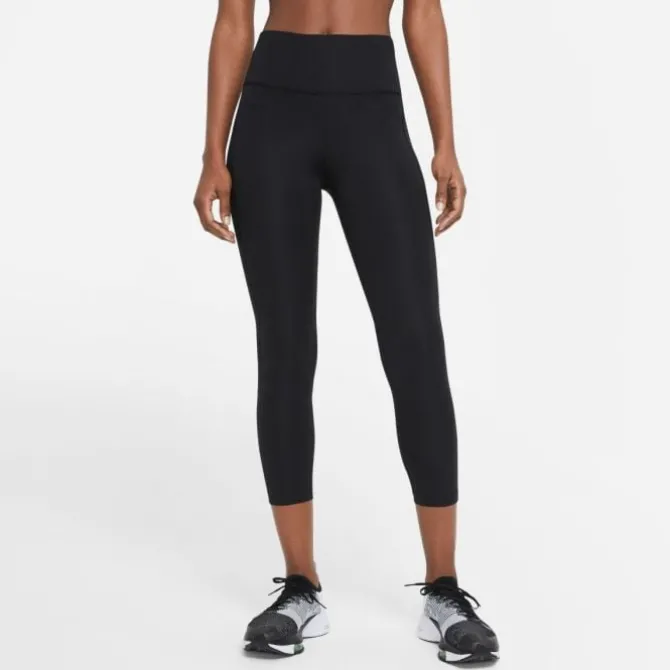 Nike Laufhosen>Dri-FIT Fast Crop Tights Schwarz