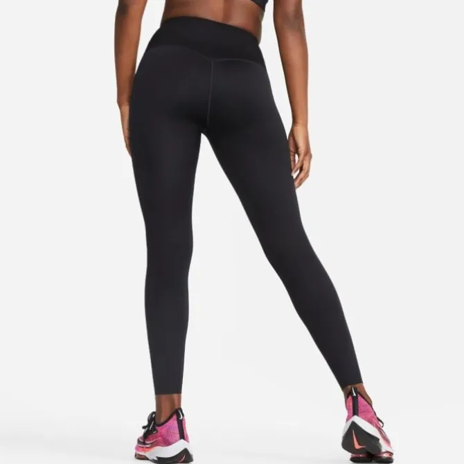 Nike Laufhosen>Dri-Fit Go Mid-Rise Tight Schwarz