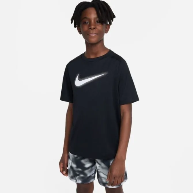 Nike T-shirts>Dri-FIT Multi+ Graphic Short Sleeve Tee Schwarz