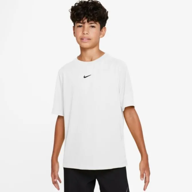 Nike T-shirts>Dri-FIT Multi Short Sleeve Tee Weiß