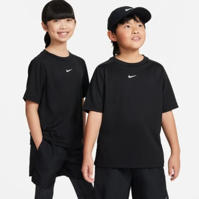 Nike T-shirts>Dri-FIT Multi Short Sleeve Tee Schwarz