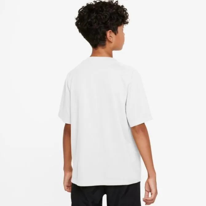 Nike T-shirts>Dri-FIT Multi Short Sleeve Tee Weiß