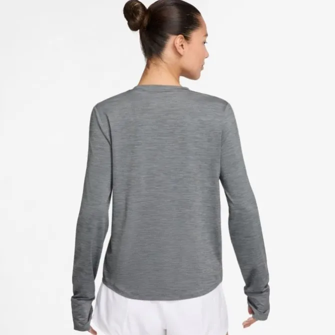 Nike Laufshirts>Dri-FIT One Classic Long Sleeve Tee Grau