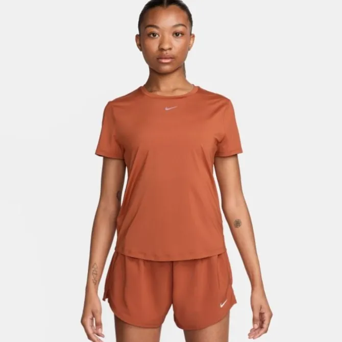 Nike Laufshirts>Dri-FIT One Classic Short Sleeve Tee Orange