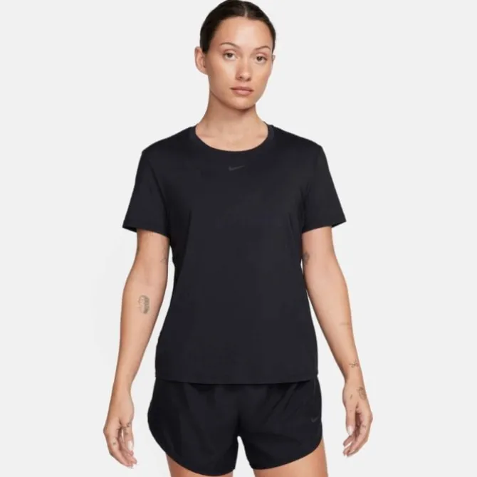 Nike Laufshirts>Dri-FIT One Classic Short Sleeve Tee Schwarz