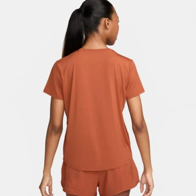 Nike Laufshirts>Dri-FIT One Classic Short Sleeve Tee Orange