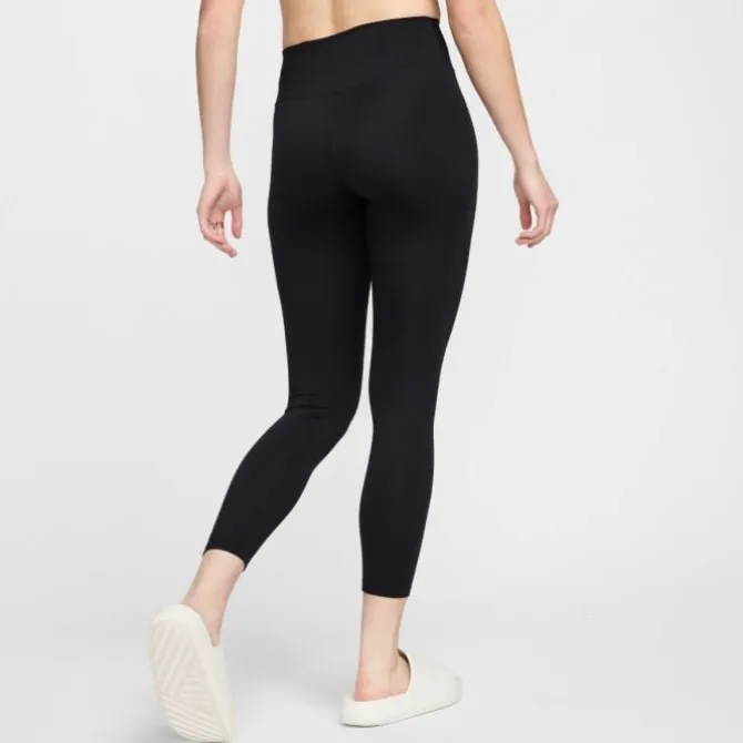 Nike Laufhosen>Dri-FIT One High-Waisted 7/8 Tights Schwarz
