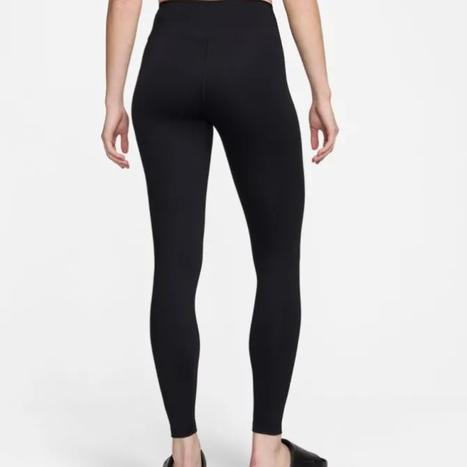 Nike Laufhosen>Dri-FIT One High-Waisted Tights Schwarz