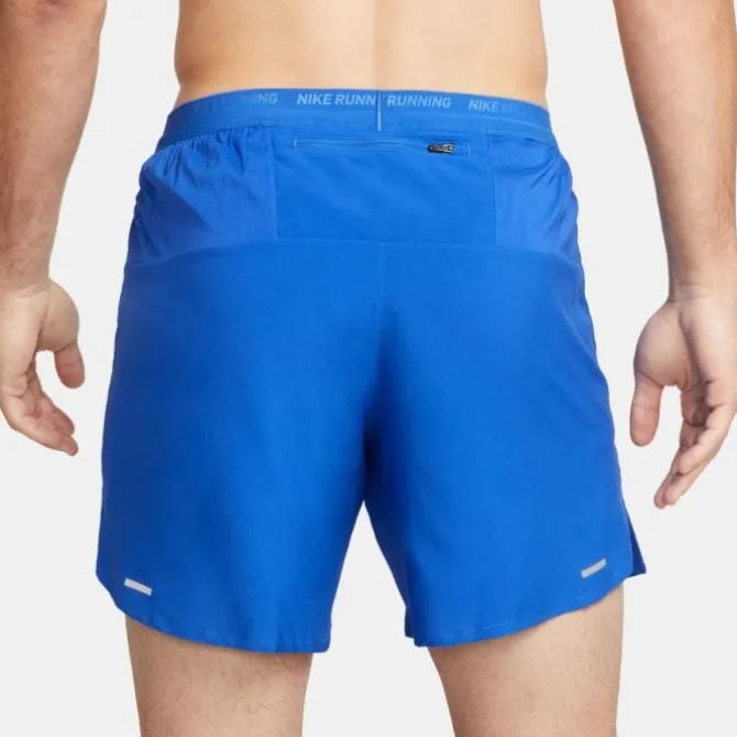 Nike Laufshorts>Dri-FIT Stride 7in Brief-Lined Shorts Blau