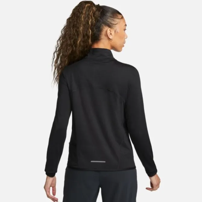 Nike Laufshirts>Dri-FIT Swift Element UV Half Zip Schwarz