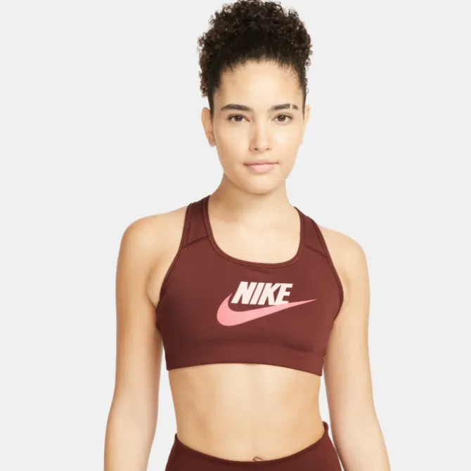 Nike Sport-bhs>Dri-Fit swoosh Bra Rot