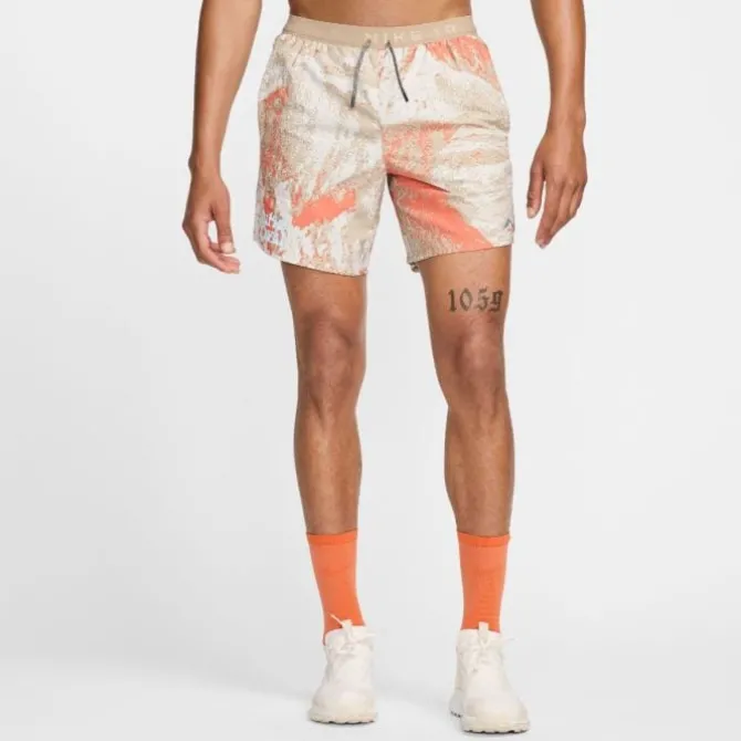 Nike Laufshorts>Dri-FIT Trail Stride MB 7in Shorts Braun