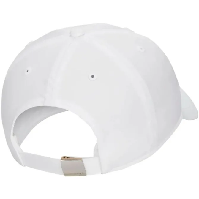 Nike Caps>Dri-FIT Unstructured Metal Swoosh Cap Weiß