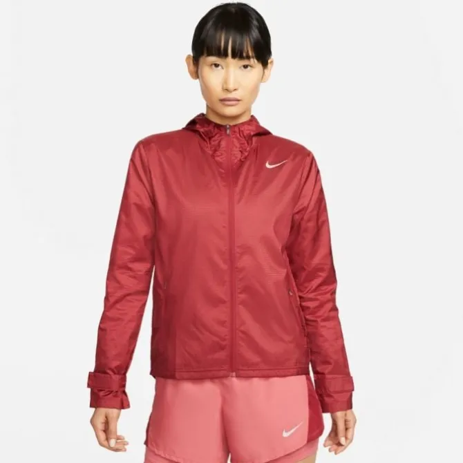 Nike Laufjacken>Essential Jacket Rot