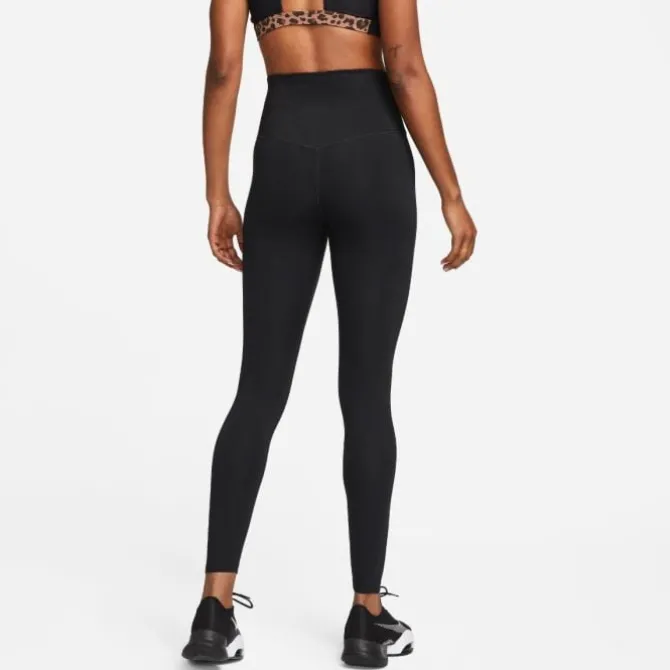 Nike Laufhosen>One Dri-Fit High-Rise Tight Schwarz