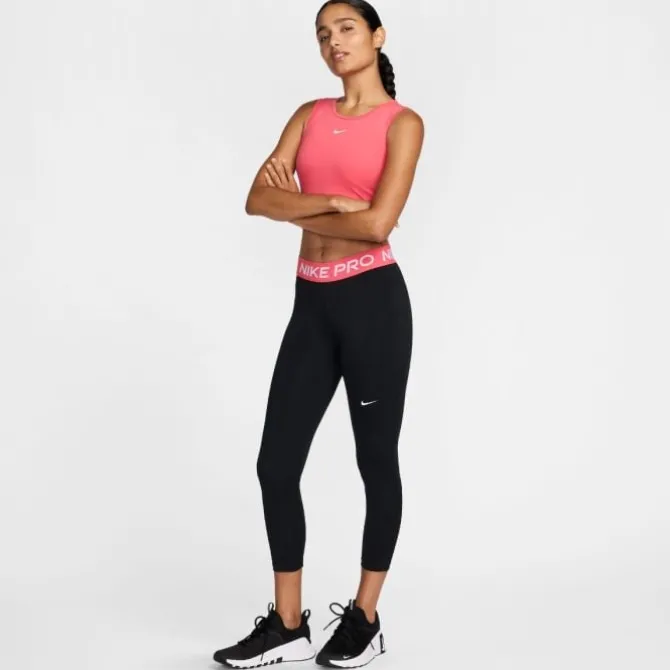 Nike Laufhosen>Pro 365 Crop Tights Schwarz