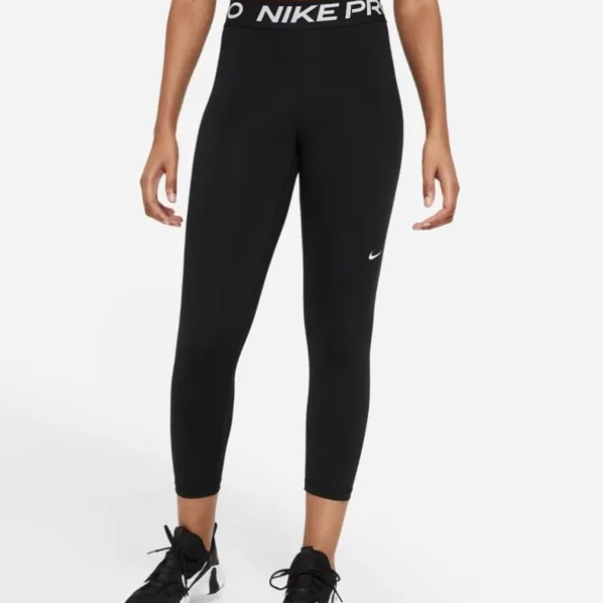 Nike Laufhosen>Pro 365 Crop Tights Schwarz