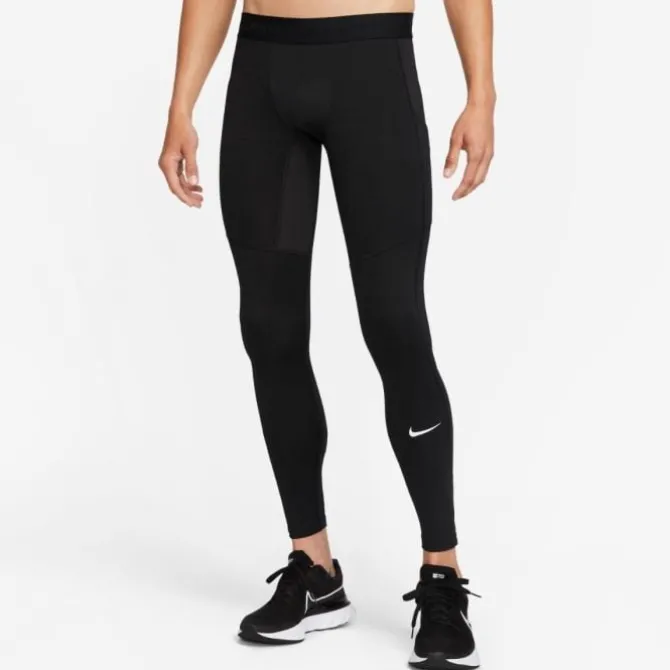 Nike Laufhosen>Pro Warm Tights Schwarz