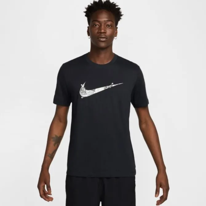 Nike Laufshirts>Short Sleeve Tee Schwarz