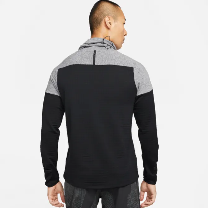 Nike Laufshirts>Therma-Fit Run Division Sphere Element Grau