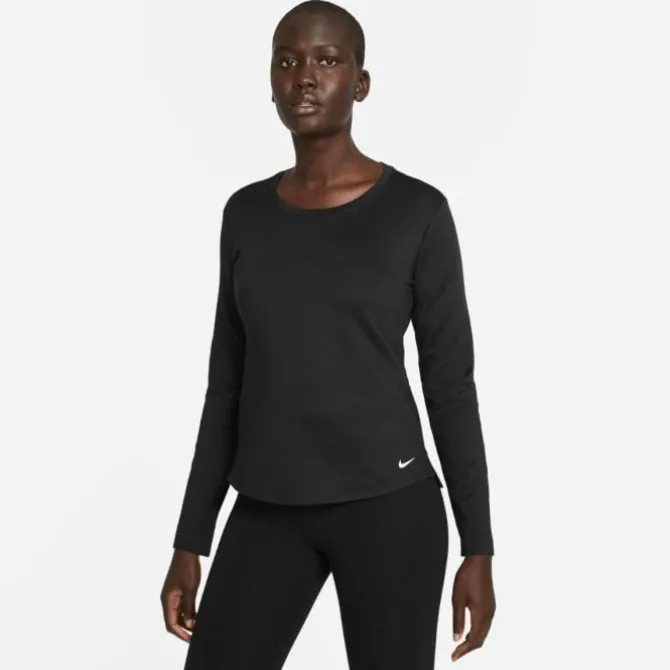 Nike Laufshirts>Therma-FIT STD One Long Sleeve Top Schwarz